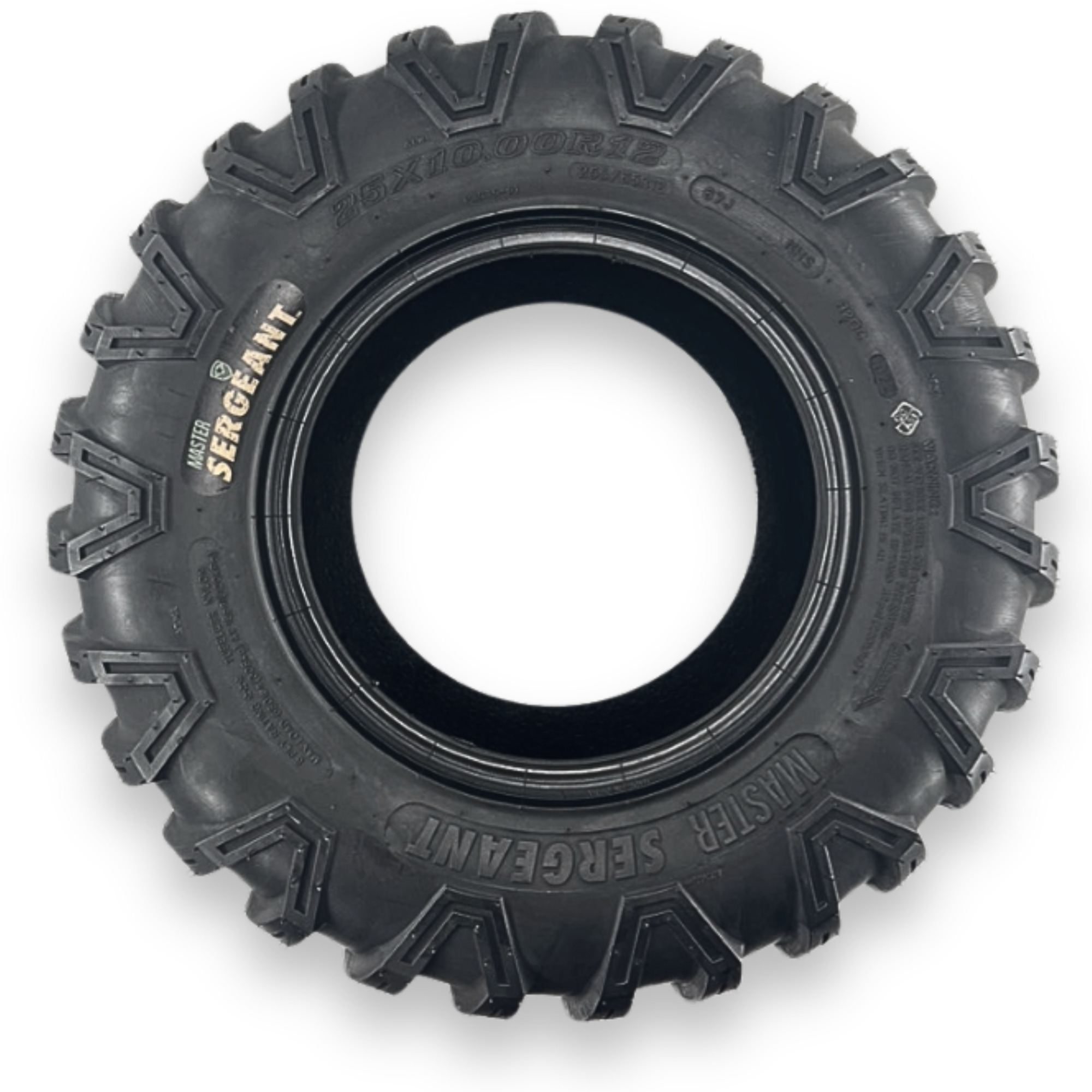 MASTER Sergeant ATV/UTV Tire, 25 x 10.00R12, Model# 540025